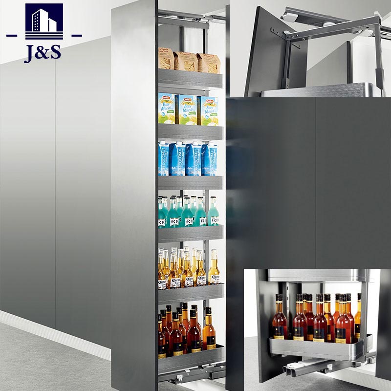 Is the Soft Close Revolving Tall Unit Pull Out Pantry Organizer an ideal solution for optimizing kitchen storage?