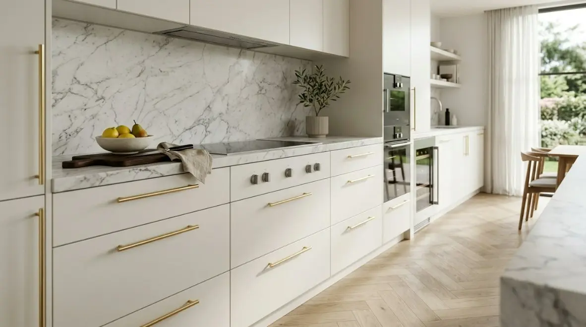 2026 Guide to Premium Gold Cabinet Handles: Zero-Emission PVD and Smart AI Integration in China
